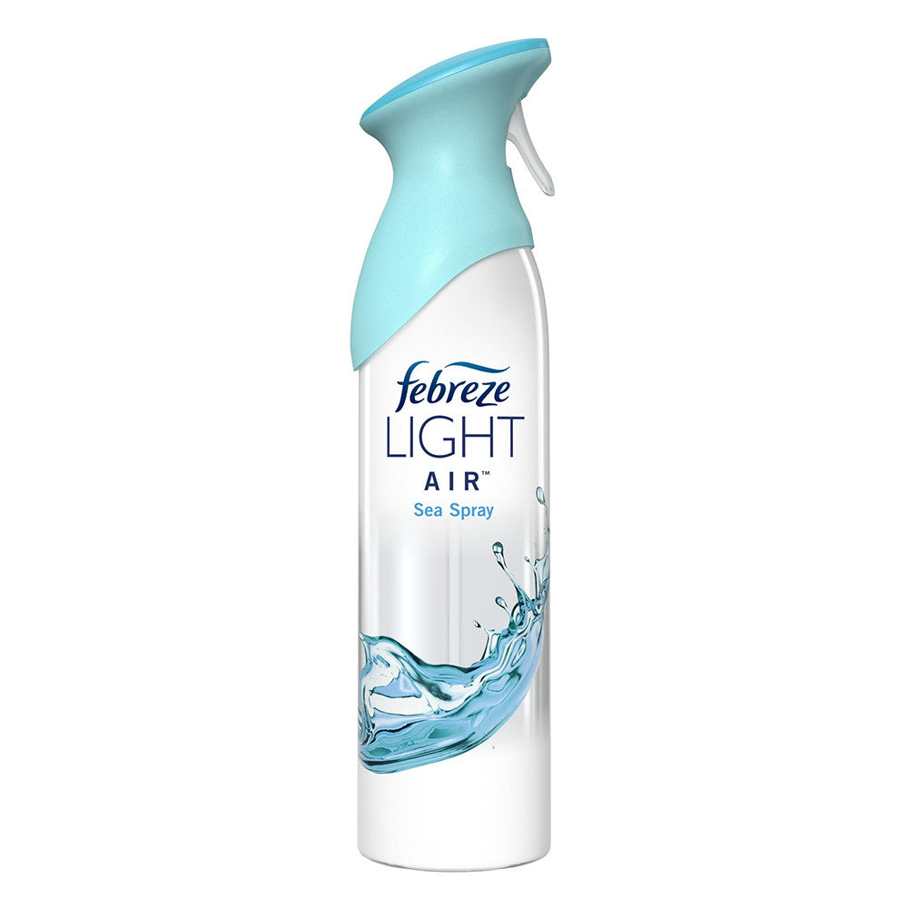Febreze Light Odor Fighting Air Freshener Sea Spray, Scent, 8.8 Oz